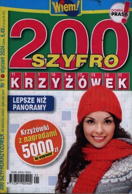 1/2024 200 SZYFROKRZYŻÓWEK