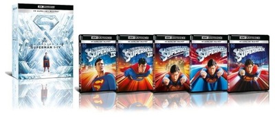 Superman 1-4 [5 Blu-ray 4K] Kolekcja 5 Filmów