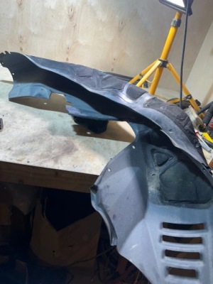 Dodge charger 2020 підкрилок задні фото №1