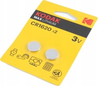 Kodak Bateria Max CR1620 2 szt.