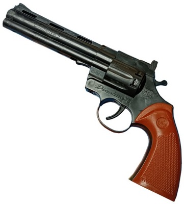 pistolet na spłonkę rewolwer 23cm