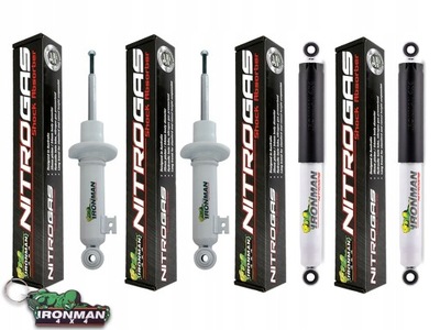 Амортизатори перед задня +2'' mitsubishi l200 05-15 фото №1