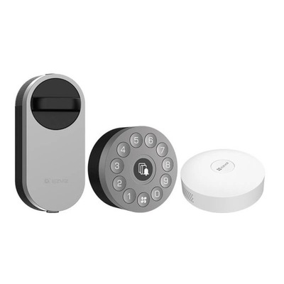 Zestaw inteligentny zamek EZVIZ DL01S Lock Kit Lock + Keypad + A3 Hub