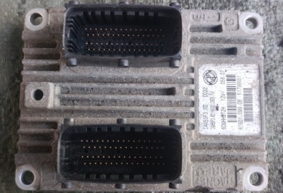 Fiat grande punto 1.4 8v бортовой компьютер двигателя фото №1