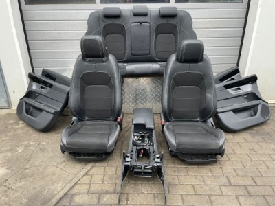 Jaguar xf x260 r-sport сиденья сиденья полукожа eu. подогрев перед задняя фото №1