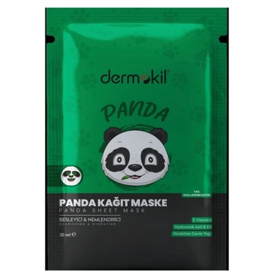 DERMOKIL Sheet Mask maseczka Panda 20ml