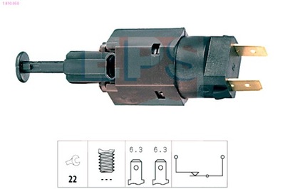 EPS ВКЛЮЧАТЕЛЬ SW.STOP KADETT E 2 WTYKI