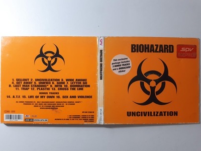 BIOHAZARD - uncivilization [2001] BONUS_CD