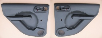 Обивка обшивка дверь задняя комплект panda ii 06-12 фото №1