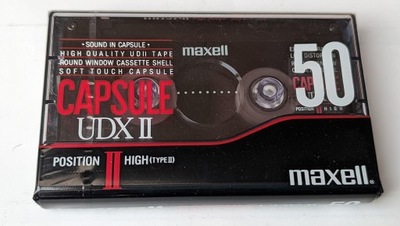 MAXELL UDX II CAPSULE 50 1991r. 1szt,