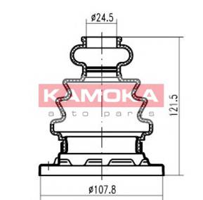 Захист шарнір внутрішній audi a3 8l , a4 b6 b7 ,r8 tt фото №1