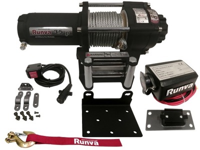 Wyciągarka elektryczna do quada 12V RUNVA EWP 3500