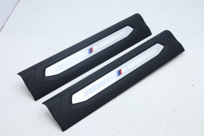 Молдинг накладки пороговые перед bmw f44 m-pakiet фото №1