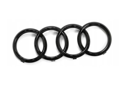 AUDI EMBLEMA NEGRO LUSTRE A3 8P, A4 B5,B6, A6 C6  