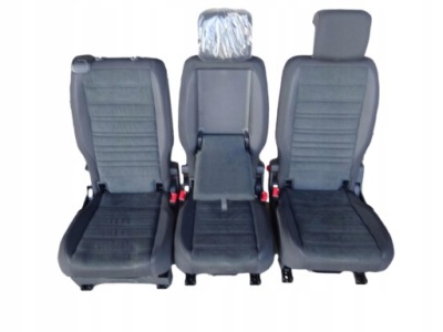 Vw touran 5ta сидіння drugi ряд alcantara фото №1