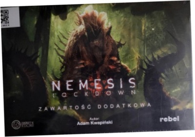 Gra planszowa Rebel Nemesis: Lockdown- DODATEK