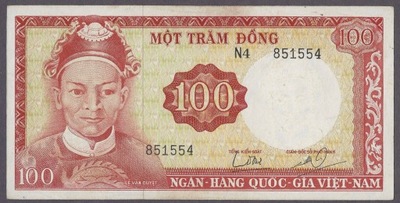 Wietnam - 100 dong 1966 (VF-XF)