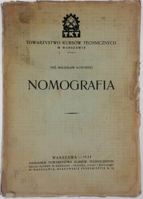 Nomografia - Bolesław Konorski