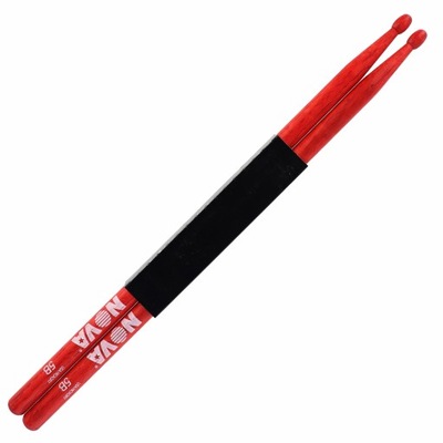 Pałki pałeczki perkusyjne Hikora Czerwone Vic Firth Nova 5B Red