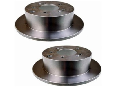 Тормозные диски задняя denckermann b130681 фото №1