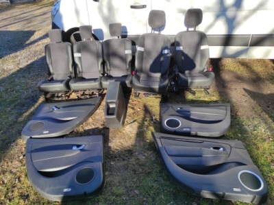 Сиденья półskura салон renault scenic iii lift обшивки подлокотник europa фото №1