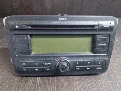 Skoda fabia ii радіо cd 5j0035161a фото №1