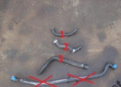 Subaru legacy outback iv 2.5 10-13 шланг трубка фото №1