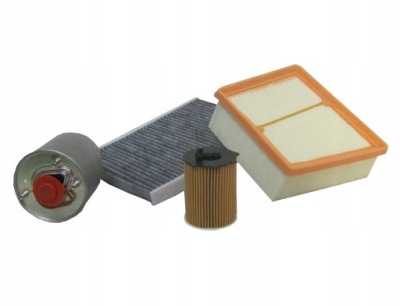 Ford fiesta 6 vi 10- 1.4 1.6 tdci фильтры набор фото №1