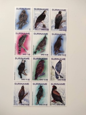 Surinam 2019r Ptaki - Orły