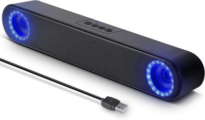 SOUNDBAR Głośnik komputerowy z oświetleniem LED