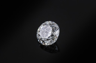 DIAMENT/BRYLANT 0,55CT-F/SI2 CERTYFIKAT IGI