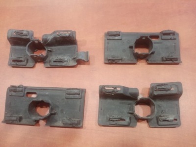 Набір кріплення датчиків паркування fluence фото №1