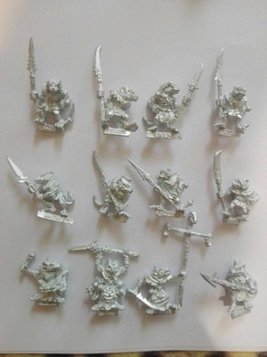 Warhammer SKAVEN CLANRATS METAL SET