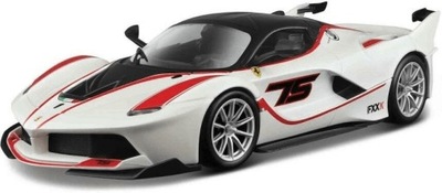 Ferrari FXX-K white 1:24 BBURAGO