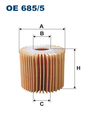 FILTRO ACEITES FILTRON FIL OE685/5  