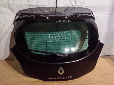 Крышка багажника задняя renault megane iii 3d coupe фото №1