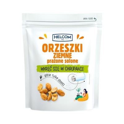 Helcom Chrupaki - orzechy arachidowe prażone solone 150 g