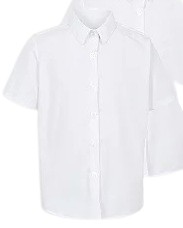 GEORGE koszula biała wizytowa plus fit 158 - 164