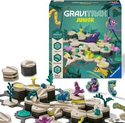 Tor kulkowy Gravitrax - Junior Starter-set Jungle