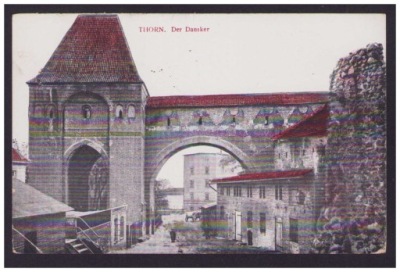 Toruń (Mokre) - Thorn Der Dansker, obieg Thorn Mocker 1918 rok