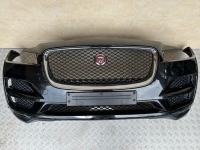 Бампер передний jaguar f-pace 2017 rok ксенон фото №1