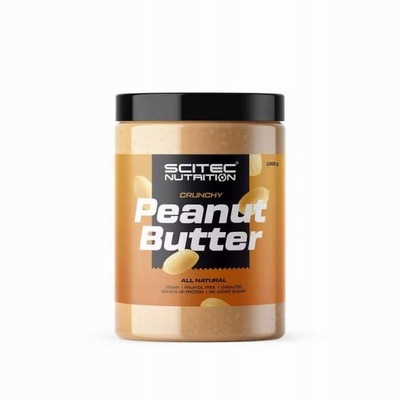 Scitec Peanut Butter 1000g Crunchy Masło Orzechowe