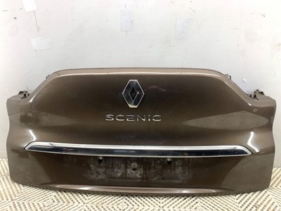 Накладка кришки задня renault grand scenic iv minivan brown cnm + black gne фото №1