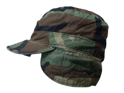 CZAPKA Z DASZKIEM PATROLÓWKA WOODLAND BDU PATROL CAP US ARMY