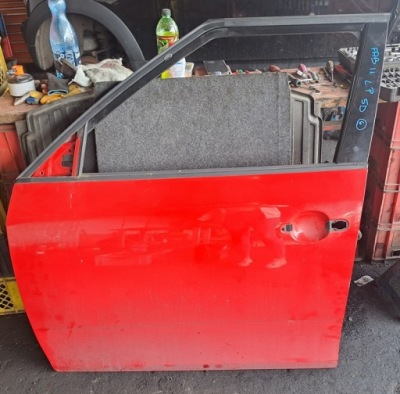 Skoda fabia ii 14r двері лівий перед передні lf3k голий фото №1