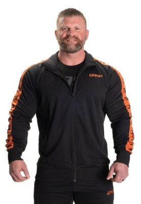Bluza rozpinana sportowa treningowa męska czarna Track Suit GASP XL