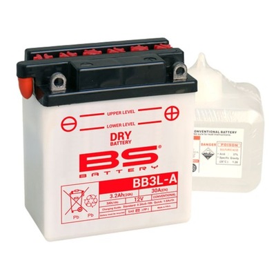 АККУМУЛЯТОР BS BATTERY YB3L-A 3AH OBSŁUGOWY 30A