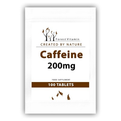 KOFEINA 200mg 100 tabletek CAFFEINE