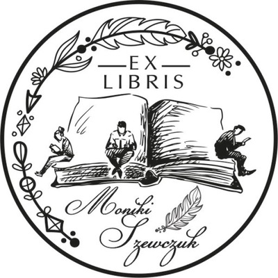 Pieczątka Tradycyjna Colop Okrągła Ex Libris