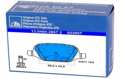 Гальмівні колодки гальмівні задня alfa romeo gt 1.8 ts 1.9 jtd фото №1